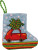 Christmas Car Ornament / 012243 WI