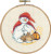 Snowman and Roe Fawn Hoop / 135286 WI