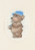 Teddy Bubbles 
 Card w/envelope / 175170 WI