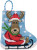 Moose & Sleigh Stocking / 19213 WI