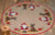 Santa Claus & Moose Christmas Mat / 450210 WI
