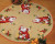 Santa With Animals Tree Skirt / 453255 WI