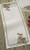 Rose w/border table runner / 631711 WI
