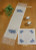 Blue Roses Table Runner (Left) / 755763 WI