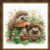 Hedgehogs in Lingonberries / RL1469