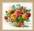 Basket with Roses / RL1722