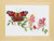 Butterfly on Floral Branch / GOK439