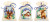 Wintertime (set of 3) Bags / PNV147068