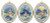 Winter Villages (set of 3) - Miniature / PNV147905