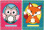 Owl/Fox Cards (set of 2) / PNV157034