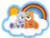 Caring Bears Latch Hook Rug / PNV166078