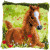 Frisky Foal- Cushion - Latch Hook / PNV178754
