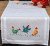 Colourful Chickens Table Runner - Embroidery / PNV197236