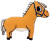 Pony Shaped Cushion 
 by Eva Mouton / PNV199808
