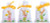 Easter Rabbit Bags - Set of 3 / PNV200379