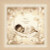 Baby in Hammock 
 Birth Announcement / PNV202504