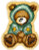 Popcorn Star Sweater - Latch Hook Shaped Rug / PNV204870