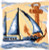 Sailboat Cushion / PNV205429