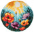 Poppies - Latch Hook Shaped Rug / PNV207606
