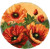 Poppies - Latch Hook Round Rug / PNV211072