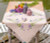 Purple Garden Splendor Table Cloth - Embroidery / PNV216925