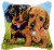 Dachshunds Cushion - Latch Hook / PNV221697