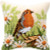 Robin Daisies Cushion / PNV8480