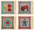 Bee In My Bonnet Stitch Cards - Set B  / It's Sew Emma