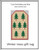Winter Trees Gift Tag / Cute Embroidery By Kate