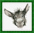 Portrait Of Courtyard: Donkey / Alessandra Adelaide Needleworks