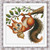 Happy Squirrel / Alessandra Adelaide Needleworks