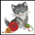 Kitten Playing With Wool - #11860-Lf / Artecy Cross Stitch