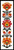 Polish Folk Art Bookmark 1 - #12300 / Artecy Cross Stitch
