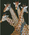 Four Giraffes - #14222-Jq / Artecy Cross Stitch
