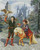 Prince And Falconer (Large) - #14811-Mgl / Artecy Cross Stitch