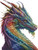 Rainbow Dragon 2 (No Background) - 15243 / Artecy Cross Stitch