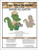 Blank Design - Safari Alligator / Cross Stitch On Blanks