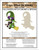 Blank Design - Halloween Gnome Witch On Broom / Cross Stitch On Blanks