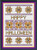 Floral Halloween Cross Stitch Card Pattern / Crossstitchcards