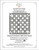 Chessboard - Blackwork Coloris DMC Thread / Doodlecraft Design Ltd