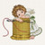 Stitching Angel With Thimble / Ellen Maurer-Stroh