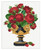 Roses In Black & Gold Cup / Ellen Maurer-Stroh