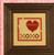 Wee One: XOXO / Heart In Hand Needleart