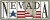 Nevada - Flag Mini Block States / Hinzeit