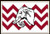 Elephant Head On Chevron / Iris Originals