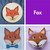Animal Faces: Fox / Keb Studio Creations