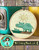 Happy Hippos, Retro Mama & Baby Cross Stitch Pattern - Turquoise Mid-Century Modern Nursery Decor / Mid-Century Maude