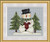 Cozy Snowman Cross Stitch Pattern / Stitchx Craft Designs