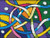 Color Swirls Cross Stitch Pattern / Stitchx Craft Designs