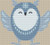 Snowflake Owl Cross Stitch Pattern / Stitchx Craft Designs